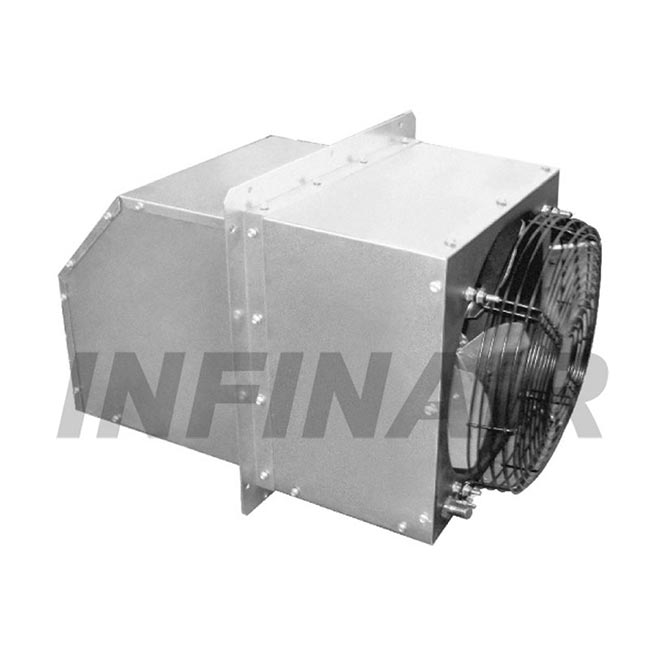 sidewall supply fan