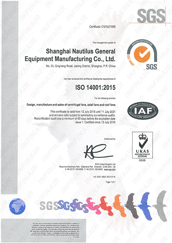 ISO 14001 environmental management system