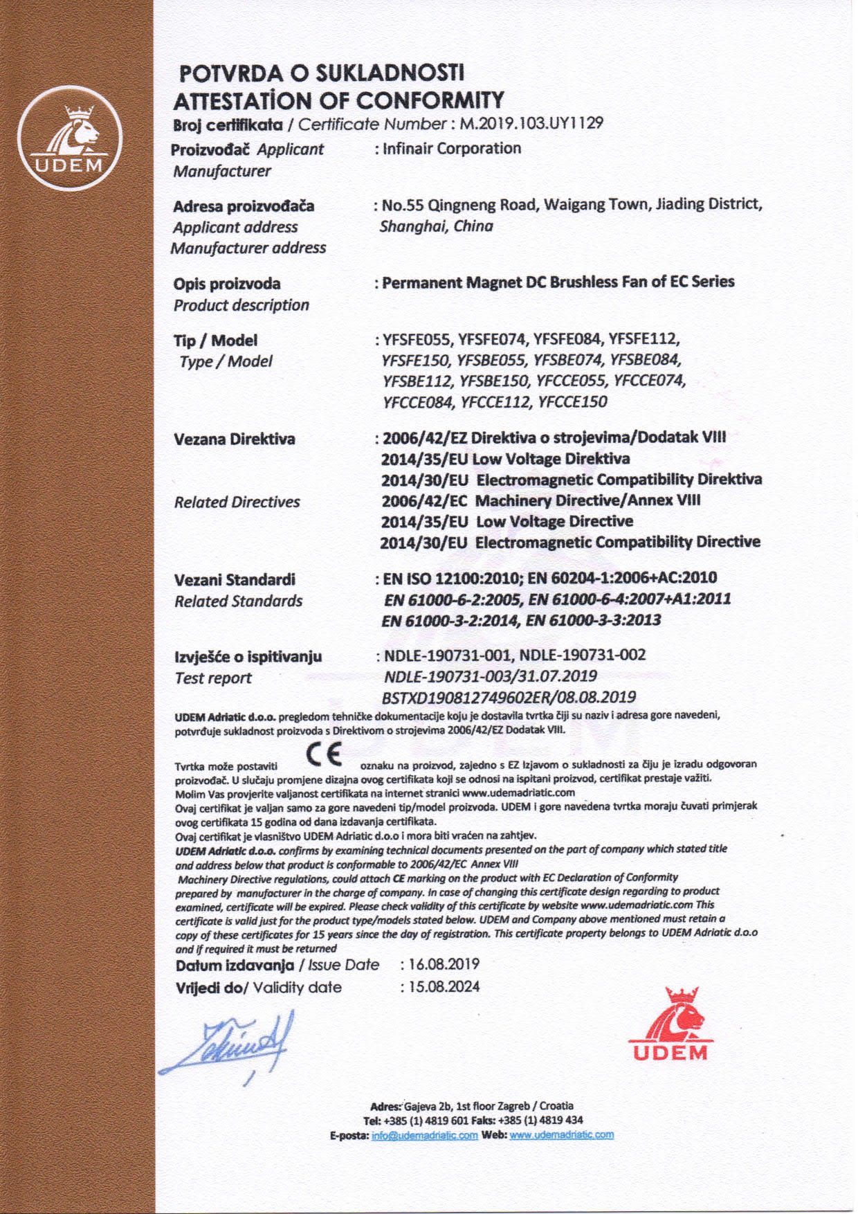 CE Certification