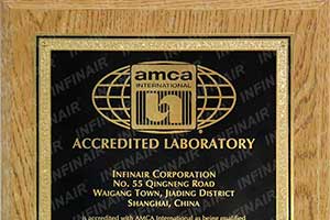 AMCA Accredited INFINAIR’s Reverberant Room