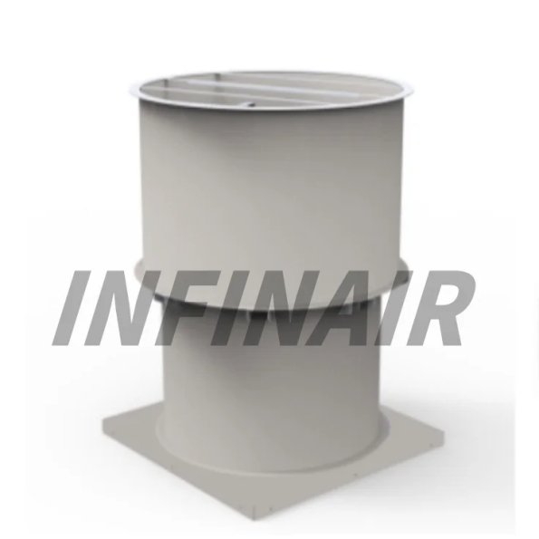 Rooftop upblast Airfoil axial fan -YFRUD